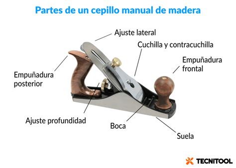 Primer plano de una hoja de cepillo de madera manual