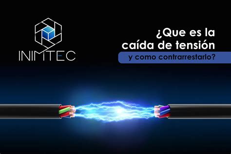 Gráfico ilustrando la caída de tensión en un cable UTP en función de la longitud y la corriente