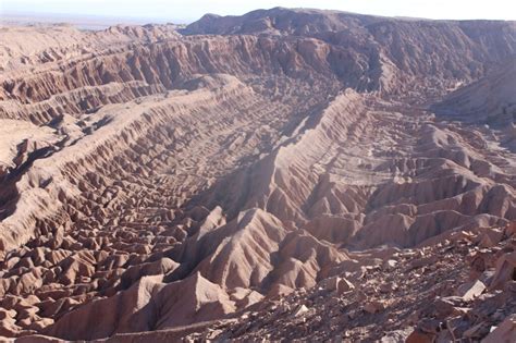 Vista panorámica del Pukará de Quitor sobre el cerro