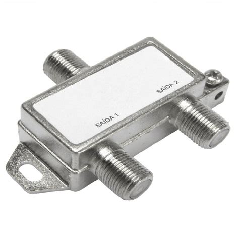 Esquema de un divisor coaxial