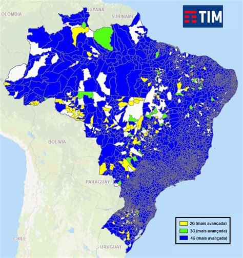Mapa de cobertura celular global