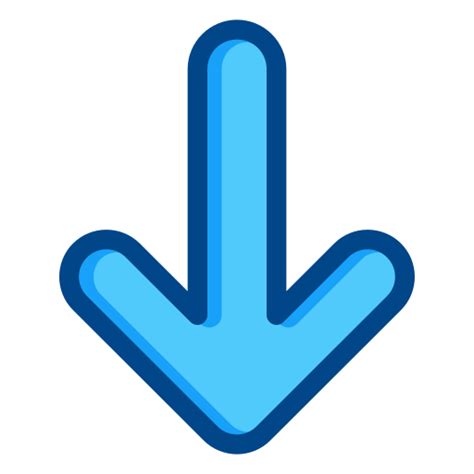 Icono de descarga con una flecha hacia abajo