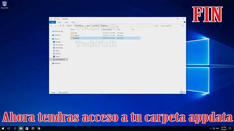 Carpeta AppData Roaming en Windows
