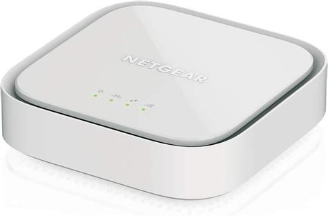 Router Netgear con luces de conexión